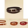 Stylish Genuine Leather Womens Belt With Alloy Pin Closure For Business And Casual