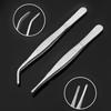 2Pcs Professional Stainless Steel Kitchen Tweezers - Cooking Clamps For Electroplating, Seafood, Grilling, Precision Cooking