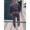 Men's Suit Casual Men's Clothing European and American Fashion Brand Large Size Sportswear Two-piece Set