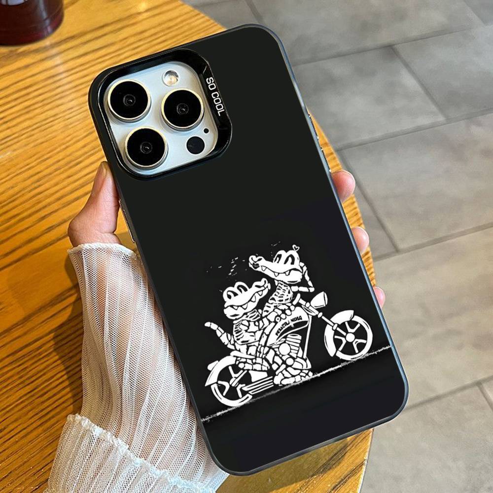 A-Alvaro Diaz Coco Singer Phone Case For iPhone 16 17 15 14 12 13 Pro Max Black Color Shockproof Cover iPhone16plus
