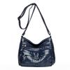 Women's Bag PU Soft Leather Texture Slanted Bag New Large Capacity Shoulder Bag Simple Fashion Mother Bag Trendy