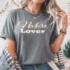 Nature Lover Floral Shirt: Unisex Heavy Cotton Tee