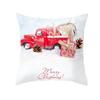 Christmas Decoration Cushion Watercolour Tree Snowman Red Pink Throw Pillow Home Decor Decor Pillowcase