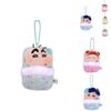 Cute Crayon Shin-chan Defense Squad Plush Keychain Ultra Soft Stuffed Toy