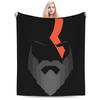 Warme Dekorative Decke für Jungen Mädchen  God of War Kratos Flanell Tagesdecke für Sofa Bettbezug