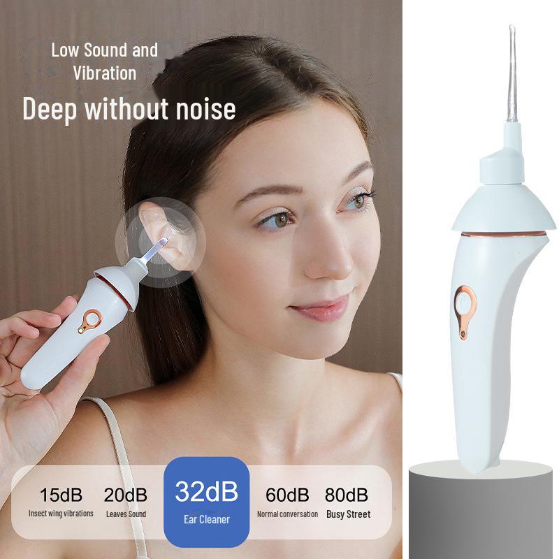 Luminous Electric Earwax Removal Tool for Safe Ear Cleaning - Suitable for Adults and Children