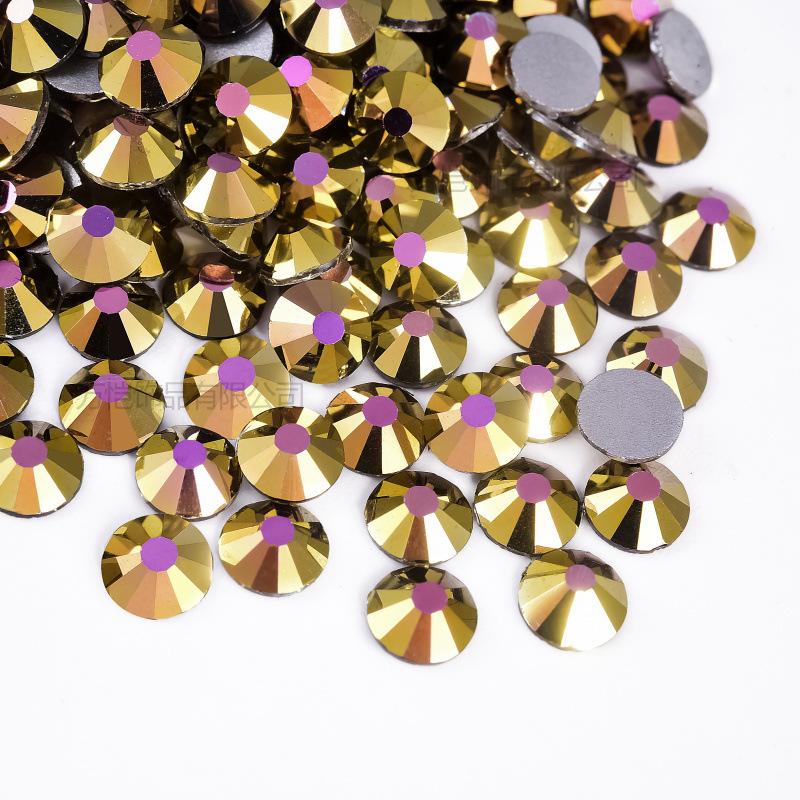 Kristallglas Nagelkunst Flacher Boden Diamant DIY Strass Handytasche Schönheit Guomao A Schmuckzubehör