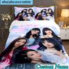 Custom Name 3PCS Kpop idle Colorful Dreams Bedding Set,Including  Duvet Cover And 2pcs Pillowcases Perfect for Bedroom,Dormitory,Fan Christmas gift