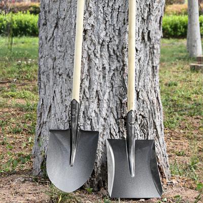Hagespade i stål Kraftig spade Snømåkespade Bærbar Hånd