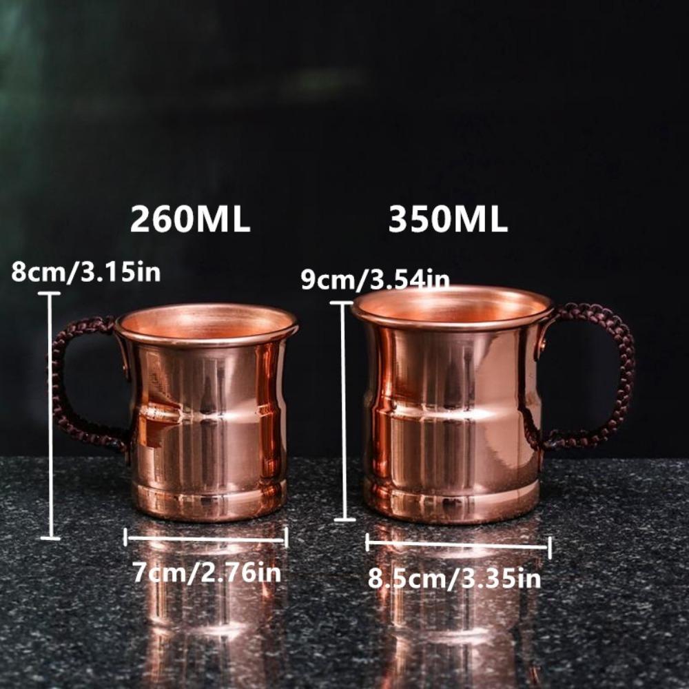 Hrnček Moscow Mule Hrnček na mlieko Pohár na nápoje Riadu Kladivkový pohár Riadu na stôl Pohár na vodu na sviatočný bar Svadobná párty Dekorácia