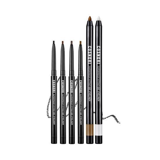 COSNORI Fitting Gel Eyeliner 0.13g #01 Vivid Black