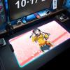 Setsuna yuki Mauspads RGB Gaming-Mauspad Großes LED-Pad PC-Schreibtischunterlage Leuchtendes Mauspads Große Tastaturmatten Tischteppich Mit Hintergrundbeleuchtung
