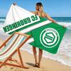 Large Beach Towel with FC Groningen Dutch Football Crest, Quick Dry Microfiber, Soft and Durable, for Beach Pool Travel