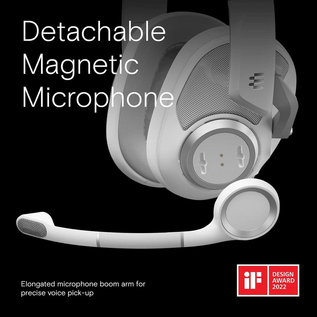 EPOS H6Pro Gaming Headset Wired Open Type Ghost White with Microphone