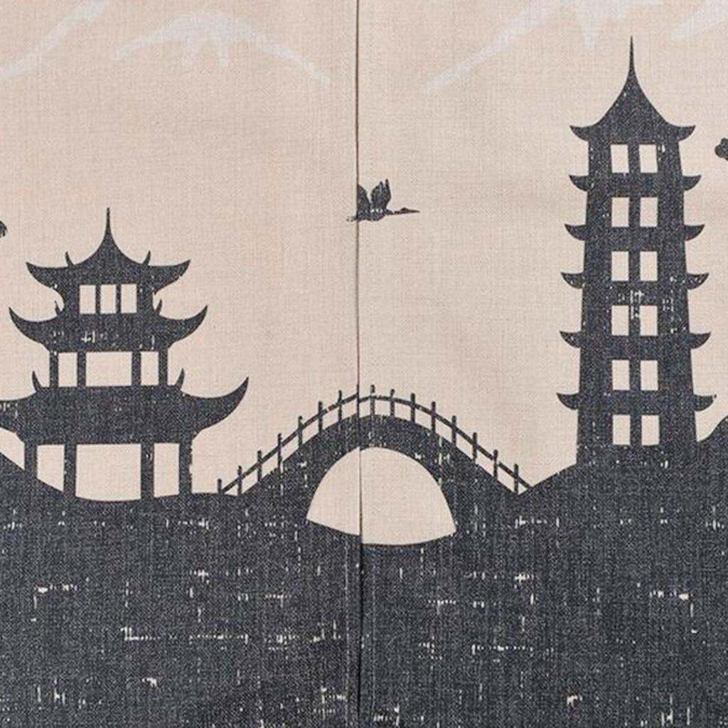 Divider Japanese Doorway Tapestry Curtains for Home Kitchen,