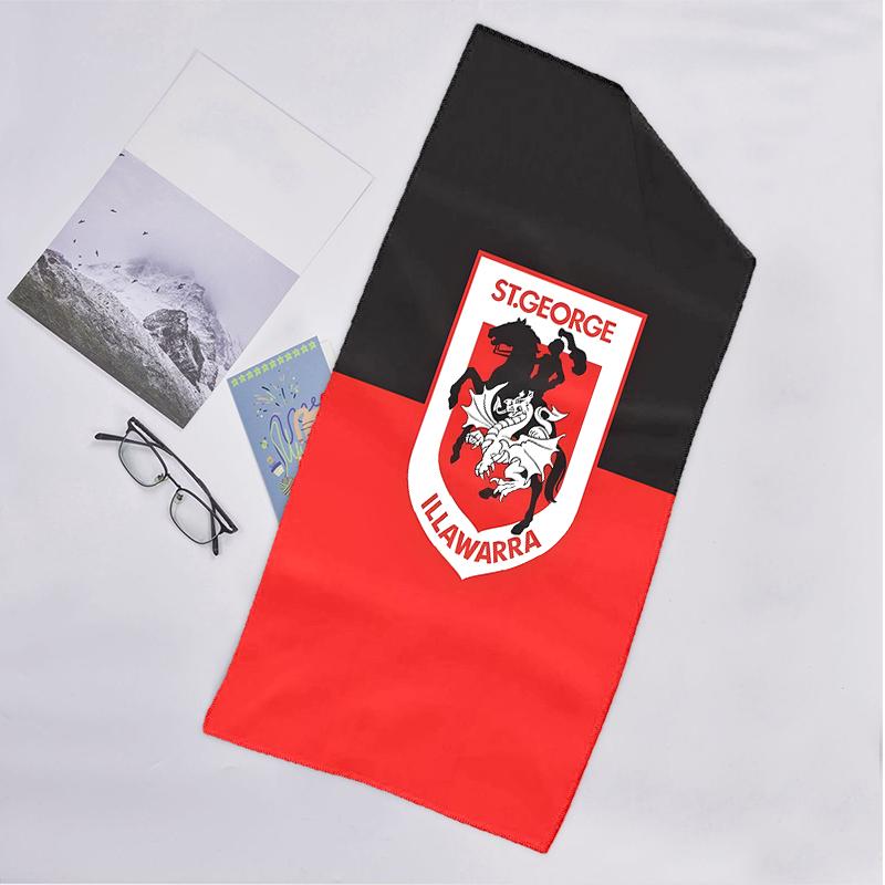 St George Illawarra Fashion Beach Towel: Ideal for Summer Adventures Soft, absorbent and quick drying suitable for swimming and bathing