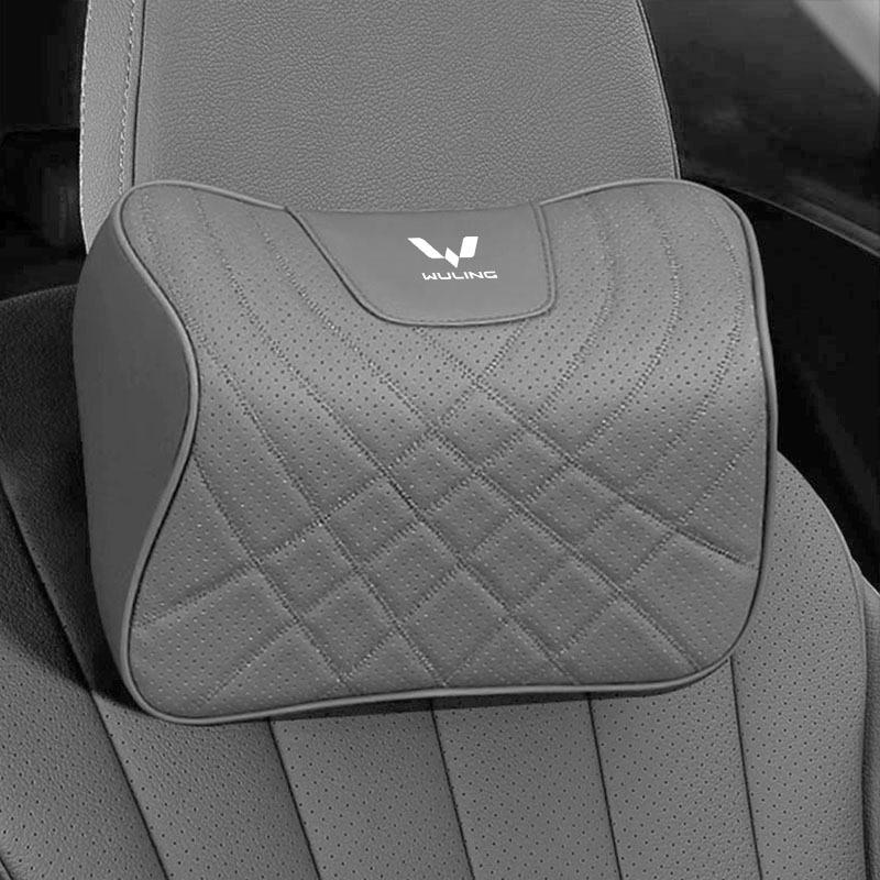 Memory Foam Headrest & Neck Support Pillow for Wuling Cars – Comfortable Seat Cushion & Neck Support