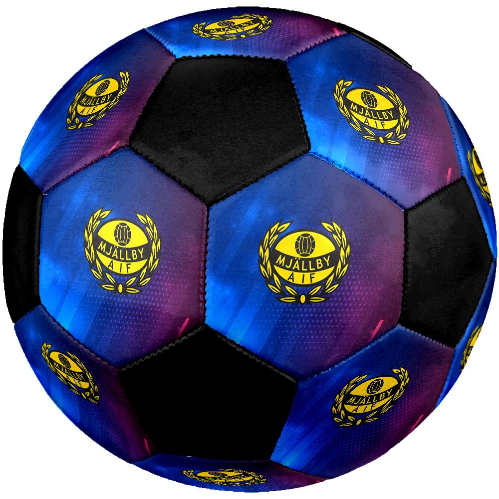 Pallone da Calcio Mjällby AIF Colorato Per Tutte le Età Cucito a Macchina PVC Pronto per la Competizione Resistente Ad Alto Rimbalzo.TAGLIA5