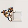 Cartoon Cute Pet Animal Wall Stickers, Open Light Socket Stickers, Living Room, Bedroom, Room Decoration, Self Adhesive Wall Stickers