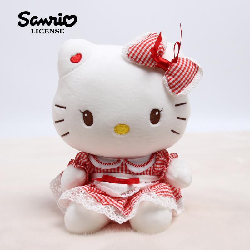 Adorable Hello Kitty Plush Doll Soft Cat Toy Ideal Gift For Girls In Various Colors