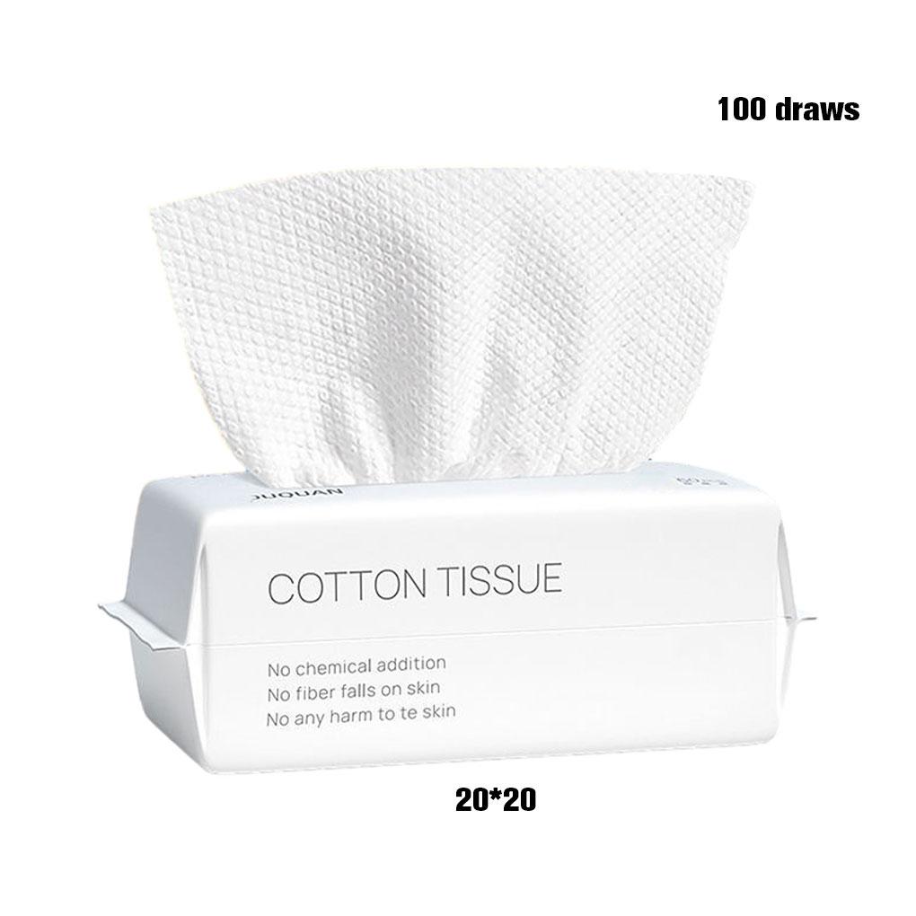 Cloth Moisturizing Cotton Soft Wipes Excellent Softness For Dry And Wet Purposes Thickened And Enlarged Facial Wipes