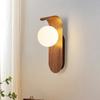 Modern Minimalist Wall Light With Led And Pvc Shade For Home Use