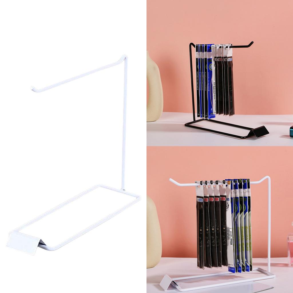 Freestanding Iron Jewelry Holder for Dresser Vanity and Retail Necklaces and Hand Chain Organizer Metal Hanger Rack