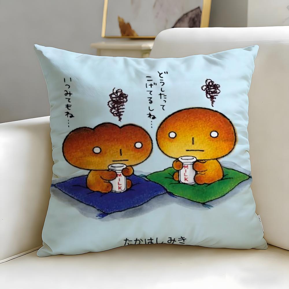 Beliebter Cartoon-Charakter Kogepan Kissenbezug Weich & Leicht zu Waschen – Vielseitig für Sofa, Bett, Reisen und Büro