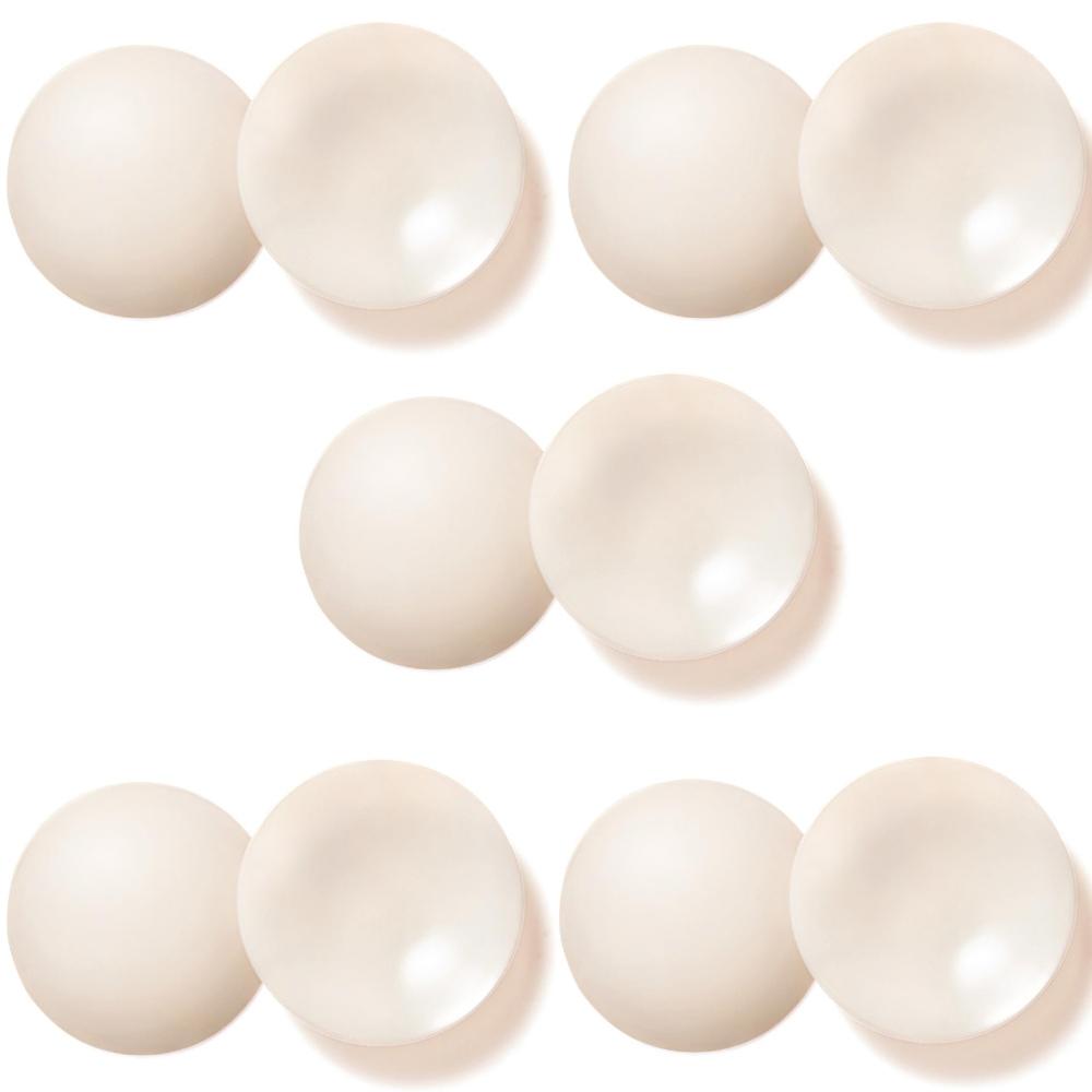 Nippies Накладки на соски - Липкие силиконовые наклейки на соски - Многоразовые накладки на соски для женщин, 5 пар, Дорожный набор 2 pcs