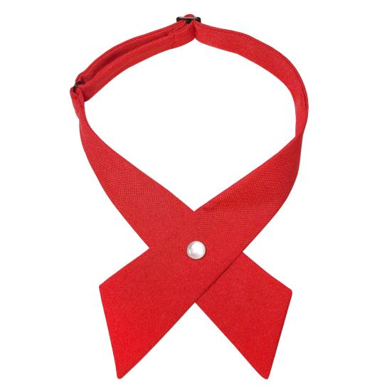 Bow Tie Adjustable Length Soft Touch Pure Color Neck Tie Formal Occasions Business Weddings Parties Outfit Accessory