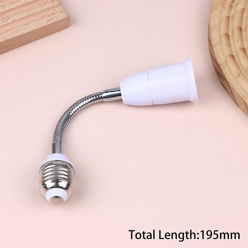 Light Weight Flexible E27 To E27 LED Screw Lamp Base Bulb Socket Extender Extension Light Holder Lamp Base Light Socket Adapter