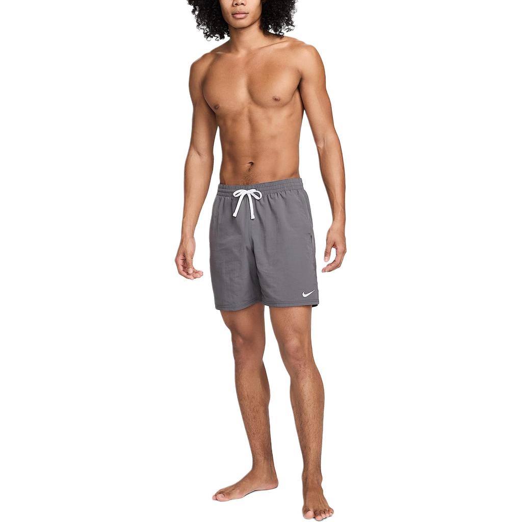 Men's Shorts Nike Beach Shorts Men's Iron Gray/White