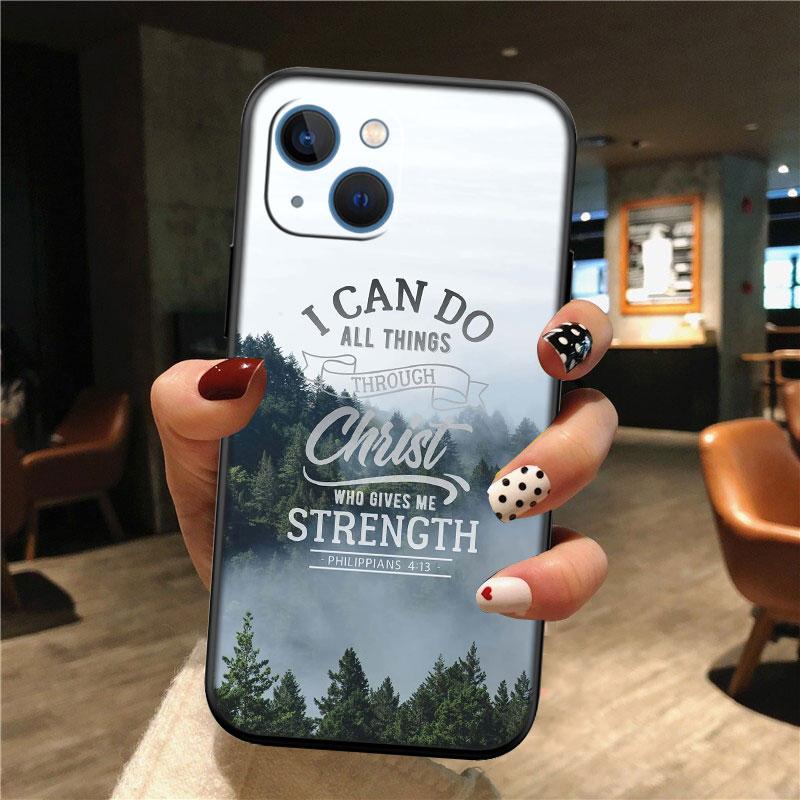 IK14 Bible verse Phone Case for OPPO A40 A60 A80 A15 A16 A16K A12 A17 A17K A54 A54S A53 A53S A55 A56 A57 A98 F23