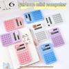 Portable Mini Cute Calculator Cartoon Digit Calculator Students Office School Supplies Stationery