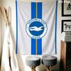 Brighton Wall Tapestry Aesthetic Wall Hanging Printed Fabric Blanket Decorative Tapestries for Bedroom Living Room Home Decor