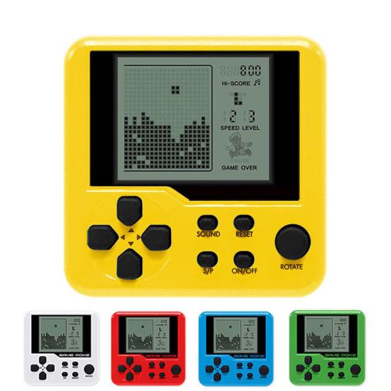 2,7 Zoll Mini Retro Tetris Spielkonsole Kinder Kinder Handheld Spielmaschine