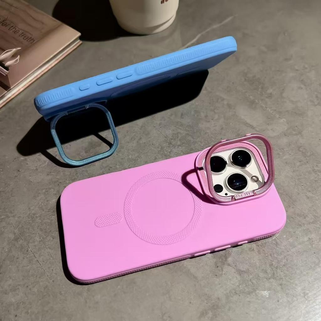 Geeignet für Ip16pm Objektivhalterung Magnetische Hülle, Apple 14 High-End-Haptik 15 Vollabdeckung Schutzhülle