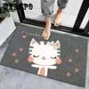 Bathroom Floor Mat Entry Door Welcome Mat Bathroom Non-slip Absorbent Floor Mat Door Mat Home Kitchen Bedroom Carpet Printing Door Mat