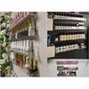 Clear Acrylic Storage Shelf Floating Rack Multipurpose Collection Supplies for Home Bathroom Window Wall Door Storage