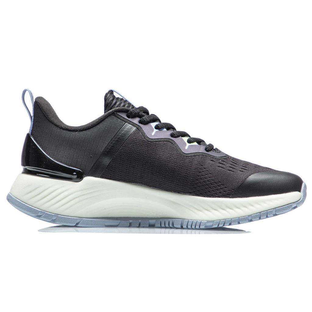 New LINING Shadow Essential 'Black White Blue' Women's ARHR108-3