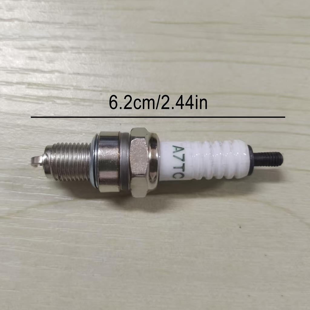 1pc A7TC High Performance Spark Plugs Enhanced Ignition for Motorbikes - Ideal for Street Motor Scooters