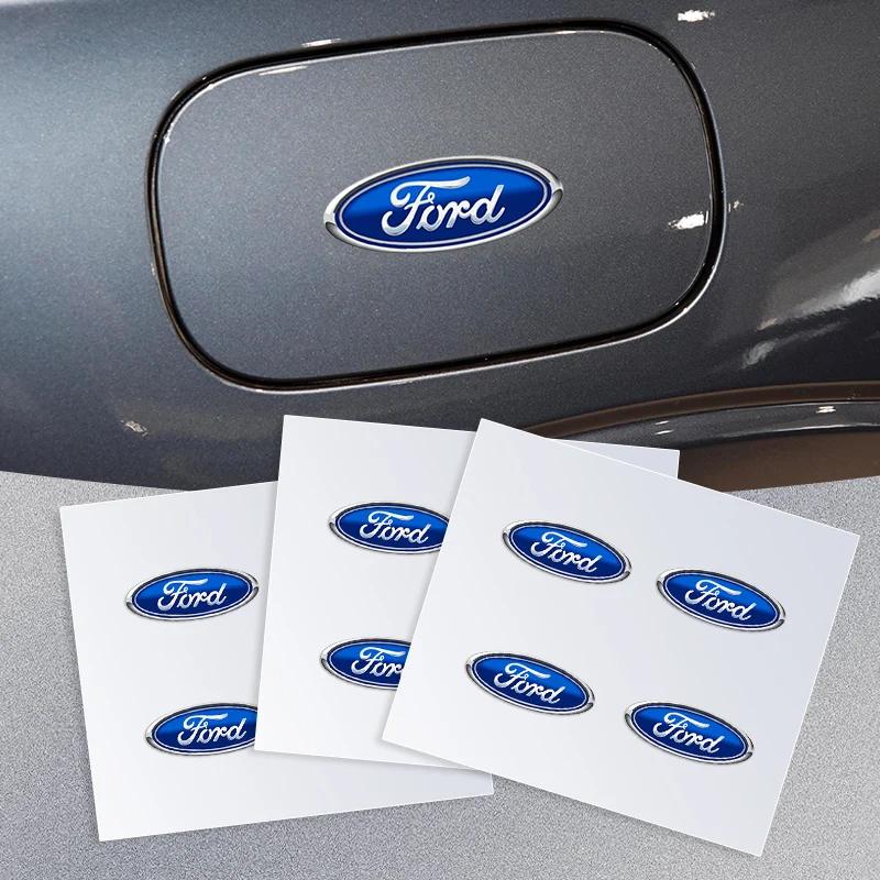 Focus Hot For Ford Fashion Car Rearview Mirror Badge Emblem Decal Interior Sticker For Ford Focus 3 2015-2018 Kuga 2016-2019 Esc
