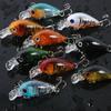 1 szt. 4,5 cm Realistyczne Crankbait Plastikowe twarde 3D Oczy Przynęta Przynęta wędkarska Hak wędkarski