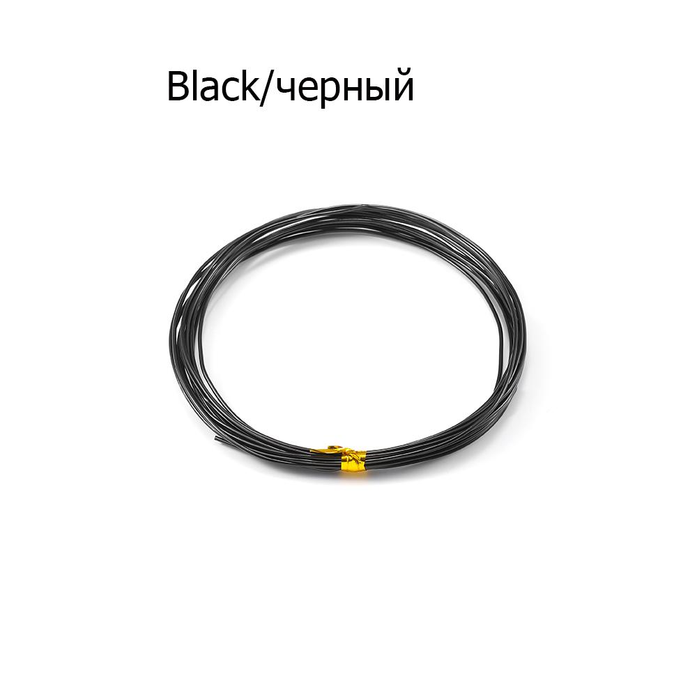 2-10M/Roll Soft Anadized Metal Aluminum Wire Versatile Painted Handmade Craft Floristry Wires For DIY Earrings Jewelry Makings