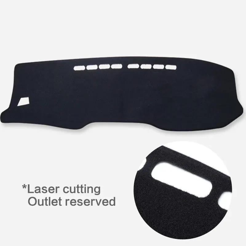 Dashboard Pad Cover for Toyota Hilux SR5 4x4 REVO Hi-Rider 8th Gen AN120 AN130 2015- Dash Mat Dashmat Car Accessories Carpet