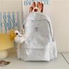 Schoolbag new large-capacity schoolbag female high school students simple and versatile campus backpack niche high-value travel backpack