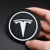 1/2pcs Car Cup Mat Anti-slip Bottle Holder Coasters Car Accessories For Tesla Model 3 Model S Model X Y Roadster Performance