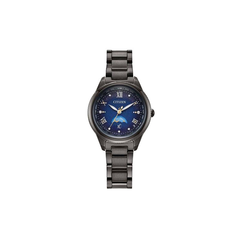 

CITIZEN 50 meters waterproof, solar Quartz, super titanium strap, , women s watch, blue dial EE1007-75L синій