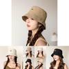 Summer Bucket Hat For Women With Wide Brim Sun Protection Stylish Outdoor Sun Hat For Travel And Beach