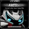 For MOTO Morini X-Cape1200 2026 Headlight and Taillight Film Honeycomb Laser Sticker Protective Film Modification Accessories